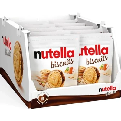 Abbildung von Ferrero Nutella Biscuits 304g Beutel Vorratspack mit 10 Packungen je 22 Keksen