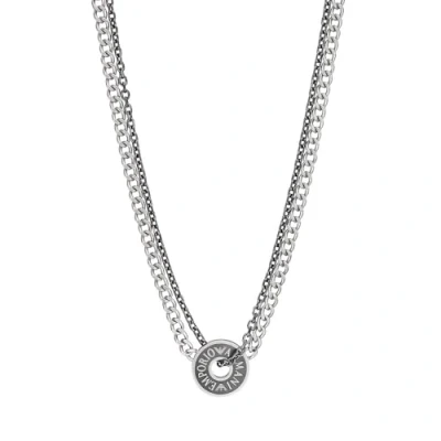 Abbildung von Emporio Armani LOGO Essential Halskette silvercoloured, Herren, Größe: One Size, Silver coloured