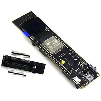 Abbildung von TECNOULAB 1 Stück WiFi Bluetooth Batterie ESP32 ESP 32 0,96 Zoll OLED Development Tool WEMS TTGO