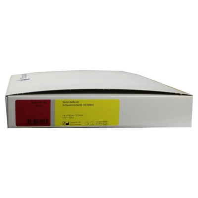 Abbildung von Biatain Ag Schaumverband 15x15 cm nicht 5 St