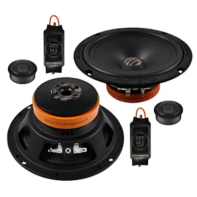 Abbildung von Musway MAE6.2C 16,5 cm Komponenten Lautsprecher mit 200 Watt (RMS: 100 Watt)