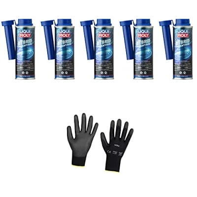 Abbildung von Iloda 5xOriginal Liqui Moly 250ml Hybride Additive Hybrid Additiv 1001 Schutzhandschuhe