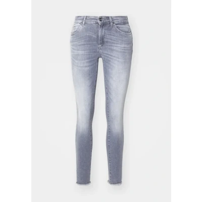Abbildung von ONLY Onlblush Jeans Skinny Fit, Damen, Größe: 3XLx34, Medium grey denim