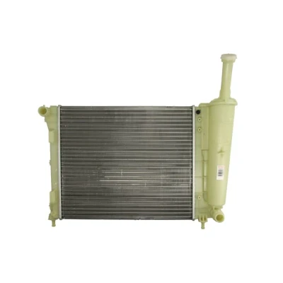 Abbildung von DENSO DRM09161 Kühler, Motorkühlung Aluminium 480 414 18 FIAT: 500 Schrägheck, C Cabrio, FORD: KA Schrägheck kfzteile, kfzteile24, bandel online,