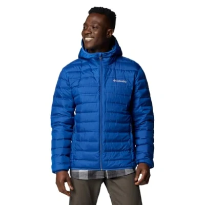 Abbildung von Columbia LAKE 22 Hooded Jacket Daunenjacke, Herren, Größe: XXL, Mountain blue