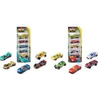 Abbildung von Metal Machines Auto 5er Pack Serie 2, Spielfahrzeug