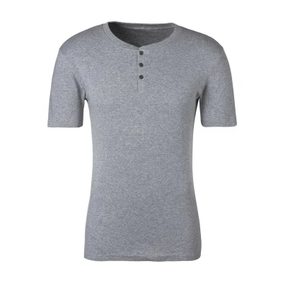 Abbildung von H.I.S Tshirt basic, Herren, Größe: Small, Grau meliert