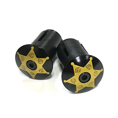 Abbildung von Cinelli Unisex Bar End Expander Plugs Sheriff, Universal