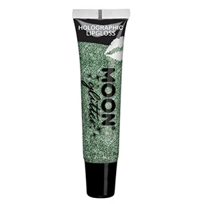 Abbildung von Moon Glitter Holografisches Glitzer Lipgloss 15ml Grün