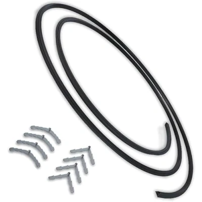 Abbildung von Anakel Home Backofen Gummidichtung Universal Einfache Installation mit Befestigungsmaterial für die Ofentür