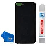 Abbildung von MMOBIEL Rückklappe Back Cover Batterie Gehäuse kompatibel mit iPhone 8 Plus (Schwarz) 5.5 inch Ersatzteil