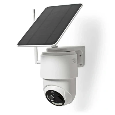 Abbildung von Nedis SmartLife Außenkamera Wi Fi Full HD 1080p Pan tilt IP65 5 V DC mit Bewegungssensor Nachtsicht