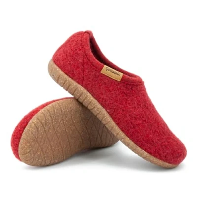 Abbildung von Gottstein Slipper, Größe: 40, Rot Schuhe