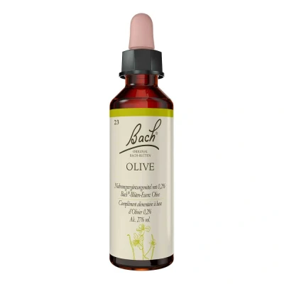 Abbildung von Bachblüten Olive Tropfen