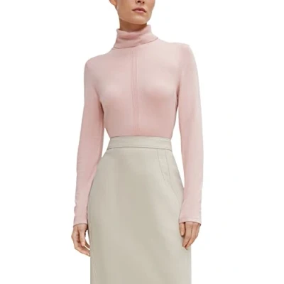 Abbildung von comma Strickpullover, Damen, Größe: 38, Zartrosa