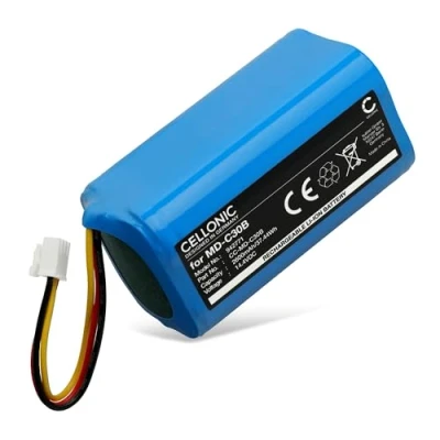 Abbildung von CELLONIC Akku kompatibel mit Blaupunkt BlueBot XSMART, XBOOST, Liectroux C30B, iHome Eclipse AutoVac, iHRV2 2600mAh