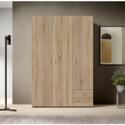 Abbildung von Schlafkontor Drehtürenschrank &quot;Base Kleiderschrank Garderobe Hochschrank Wäscheschrank&quot;, Bega Schrank Schlafzimmer Bestseller in 3 Breiten und 2 Farben
