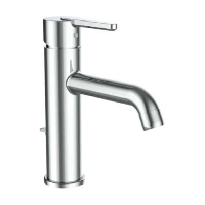 Abbildung von LAUFEN LUA Waschtischarmatur 135 mm mit Ventil, chrom