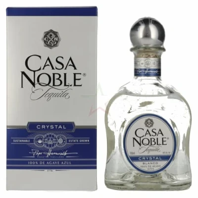 Abbildung von Casa Noble Tequila CRYSTAL BLANCO 100% de Agave Azul 40,00% 0,70 lt.