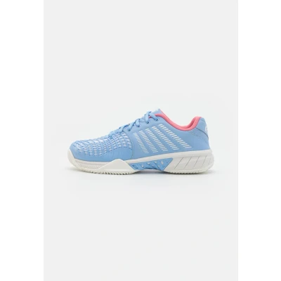Abbildung von K Swiss Damen Express Light 3 HB Tennis Shoe, Open Air/Bright White/Strawberry Ice, 37.5 EU