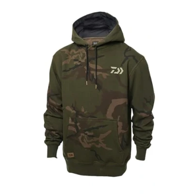 Abbildung von Daiwa Carp Camo Hoodie L Angelpullover