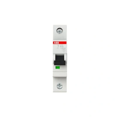 Abbildung von ABB S200 MCB Leitungsschutzschalter Typ B, 1 polig 63A 230V, Abschaltvermögen 6 kA System Pro M Compact