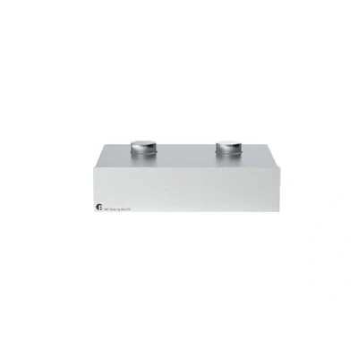 Abbildung von Pro Ject MC Step up Box S3, Transformator für Tonabnehmer (Silber)