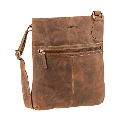 Abbildung von Greenburry Vintage Umhängetasche, Herren, Größe: One Size, Braun