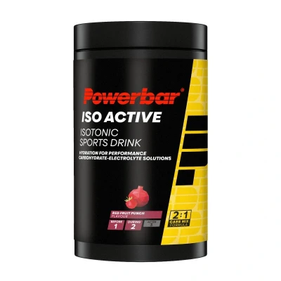 Abbildung von Powerbar Isoactive Red Fruit 600g Isotonisches Sportgetränk 5 Elektrolyte