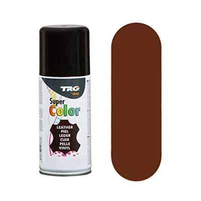Abbildung von TRG Sprühfarbe Lederfarbspray 150ml Farbspray Lederfarbe Mittelbraun