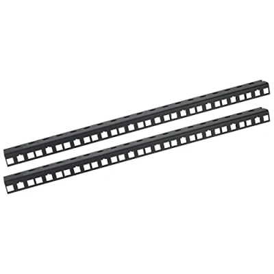 Abbildung von HMF 66810 02 Rackschiene für Serverschrank 2 Stück 10 Zoll HE Schwarz