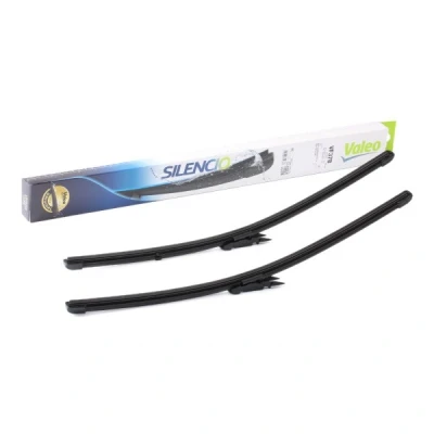 Abbildung von Scheibenwischer Valeo Silencio X.trm, Flat Blade Set 574478 vorne Rahmenlos Top Lock MINI: Countryman, Paceman