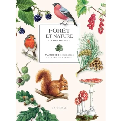 Abbildung von Forêt et nature à colorier: Planches détachables colorier ou peindre