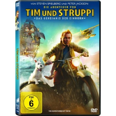 Abbildung von Die Abenteuer von Tim und Struppi Das Geheimnis der Einhorn (DVD)