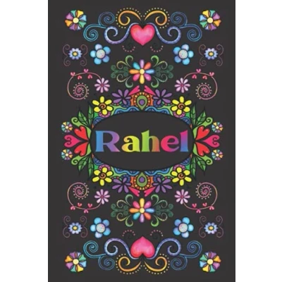 Abbildung von PERSONALISIERTES Notizbuch FÜR RAHEL: Schönes Geschenk für Rahel (Liniertes Mädchen und Frauen)