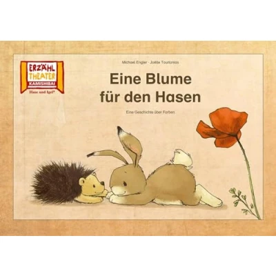 Abbildung von Eine Blume für den Hasen / Kamishibai Bildkarten: Geschichte über Farben. 12 Bildkarten das Erzähltheater