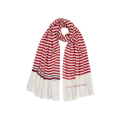 Abbildung von Tommy Hilfiger Essential FLAG Scarf Schal, Damen, Größe: One Size, Blue