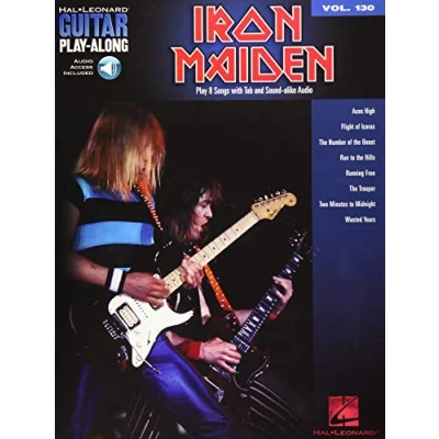 Abbildung von Iron Maiden: Guitar Play Along Volume 130 (Hal Leonard Along, Band 130) 130,