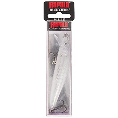 Abbildung von Rapala Husky Jerk Angelköder Widerstandsfähiges Angelzubehör Süßwasser Spinnköder Lauftiefe 1.2 2.4m Fischköder 12cm, 13g Hergestellt in Estland Glass Minnow, 8