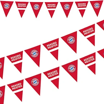 Abbildung von Buchstabengirlande FC Bayern Munchen 180 cm Copy