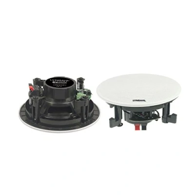 Abbildung von zalias Lyndahl CS200BT 2 Wege Bluetoothlautsprecher Deckenlautsprecher Einbaulautsprecher mit Bluetooth, 1 Paar Boxen (2 Speaker), Decken Einbaulautsprecher, Einbauboxen