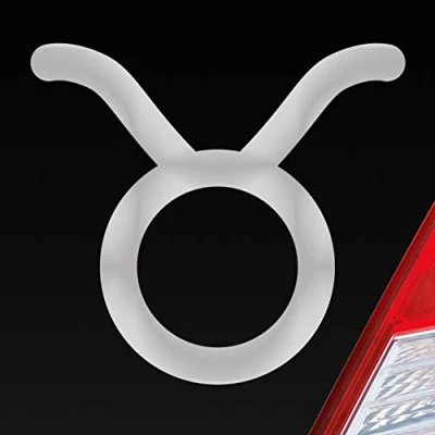Abbildung von Hellweg Druckerei Taurus Stier Sternzeichen Sterne Horoskop Auto Aufkleber Sticker Heckscheibenaufkleber