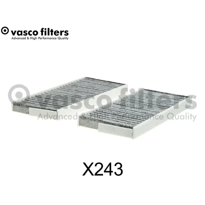 Abbildung von DAVID VASCO X243 Innenraumfilter Aktivkohlefilter 108 239 20 MERCEDES BENZ: Citan Mixto, Kastenwagen, Tourer / Kombi