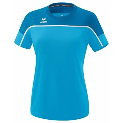 Abbildung von Erima Fussball Teamsport Change BY Sport Tshirt, Damen, Größe: 42, Blaublauweiss