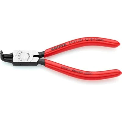 Abbildung von Knipex 44 21 J01, Sicherungsringzange, Chrom Vanadium Stahl, Kunststoff, Rot, 130 mm, 88 g