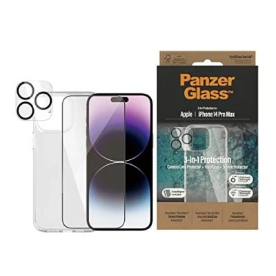 Abbildung von PanzerGlass 3 in 1 Schutzset für iPhone 14 Pro Max