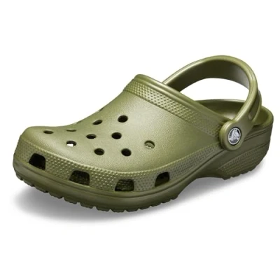 Abbildung von Crocs Unisex Classic Clog Clogs, Army Green, 45/46 EU