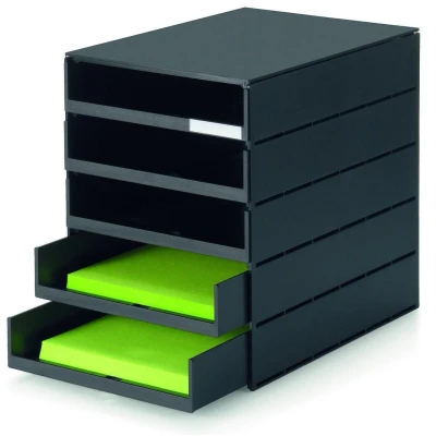 Abbildung von styro Schubladenbox 8001 90 DIN C4 24,3 x 33,5 32,3 cm