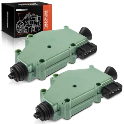 Abbildung von Frankberg 2x Stellmotor Zentralverriegelung Türschloss ZV 4 Polig Kompatibel mit Transporter III T3 1981 1992 IV T4 1990 2003 701959781 255959783A