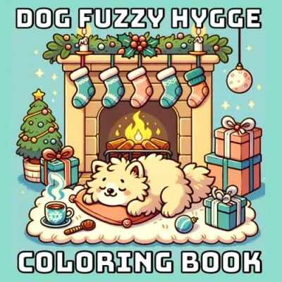 Abbildung von Dog Fuzzy Hygge: Coloring Book for Adults and Teens Cute Designs Relaxation